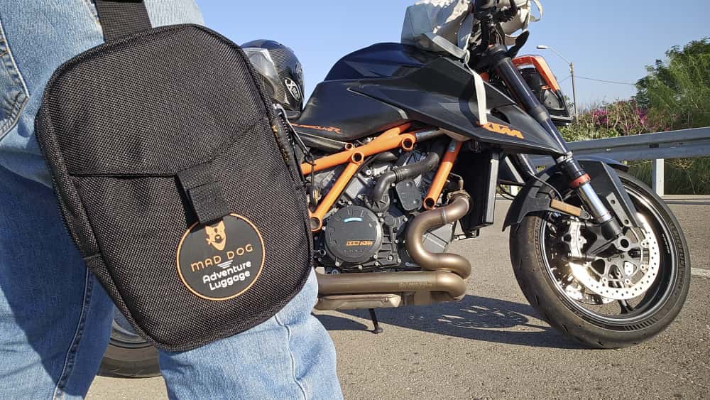 נרתיק ירך לאקדח עבור רוכבי אופנועים של MAD DOG