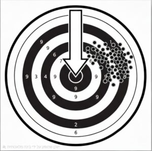 ניתוח הפגיעות במטרה