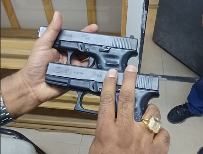 מבצע פיקוח באילת אגף רישוי כלי יריה