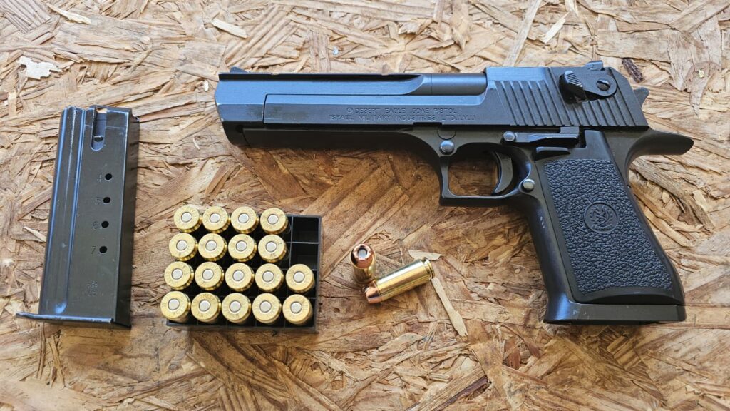 מבחן דזרט איגל 50. AE Desert Eagle