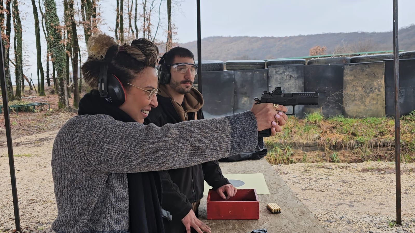 ביקור במטווח CZ במונטנגרו