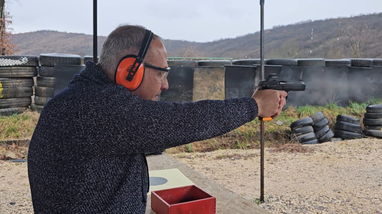 ביקור במטווח CZ במונטנגרו