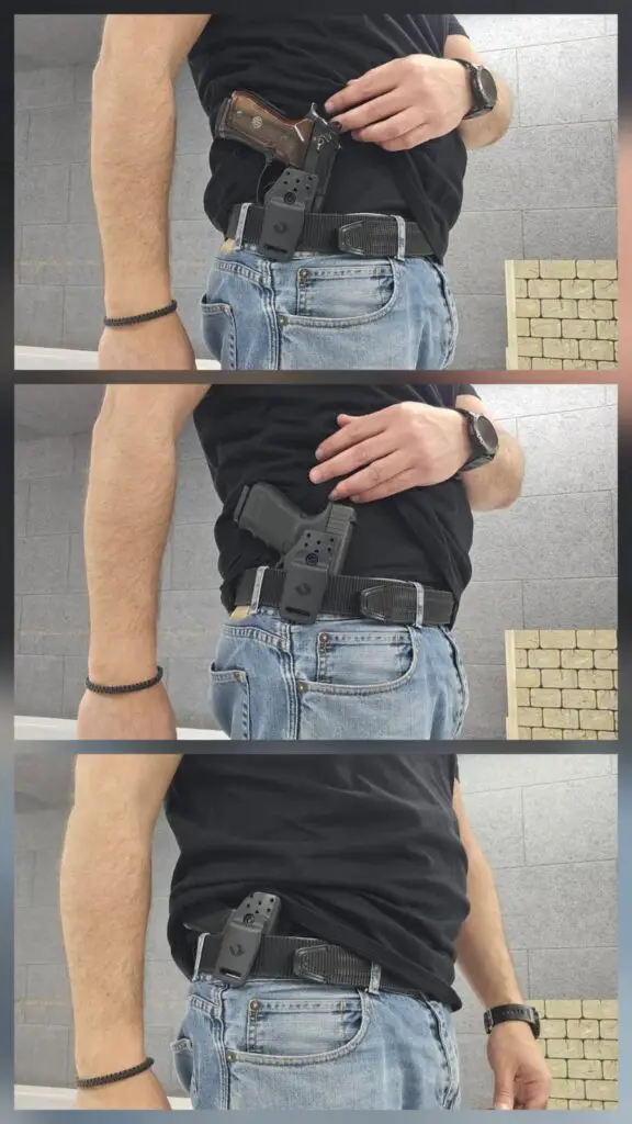 מבחן שלושה גדלי אקדחים. ברטה 92F, גלוק 19, סיג סאואר P365