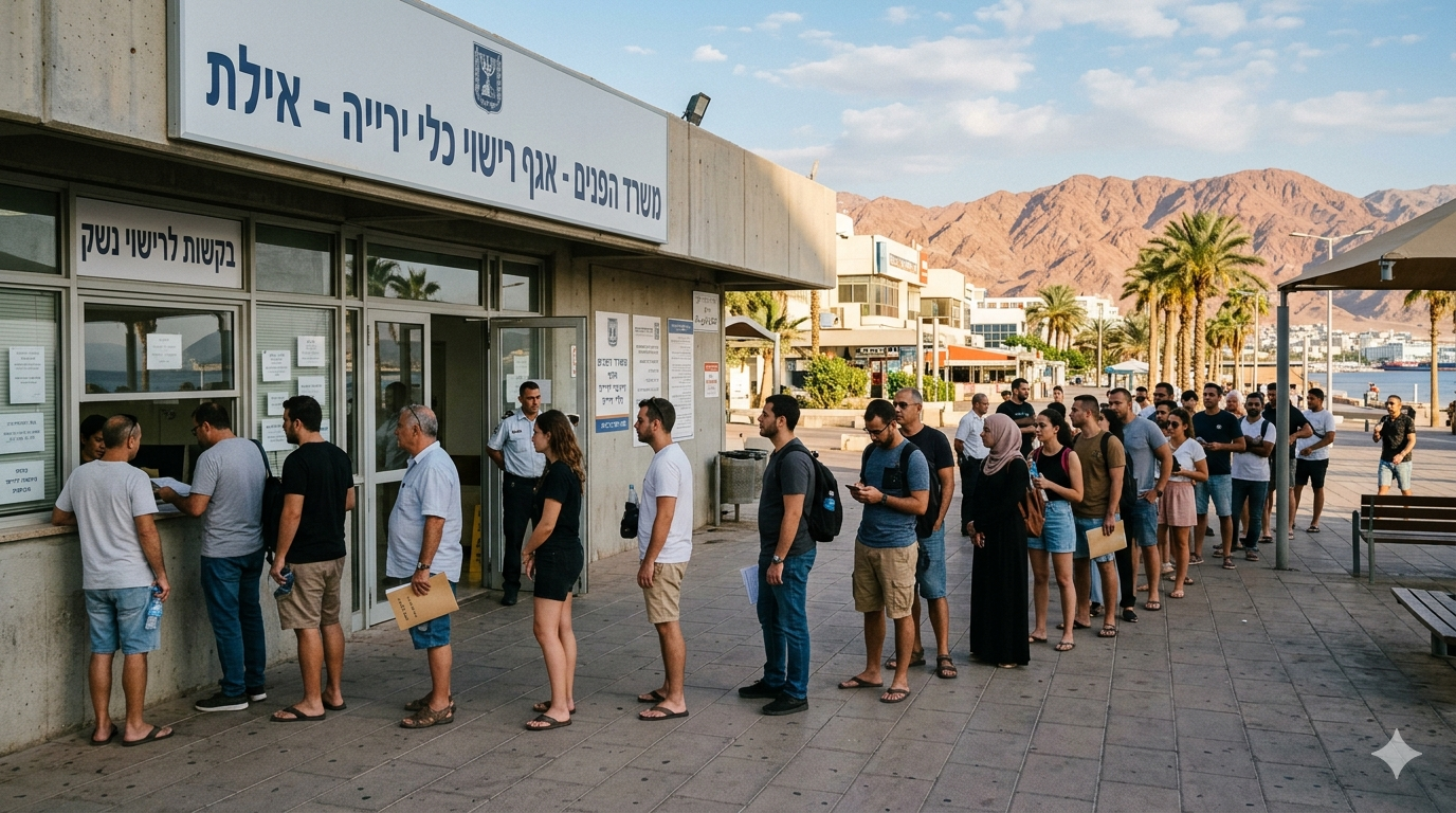 רפורמת הנשק מגיעה לאילת