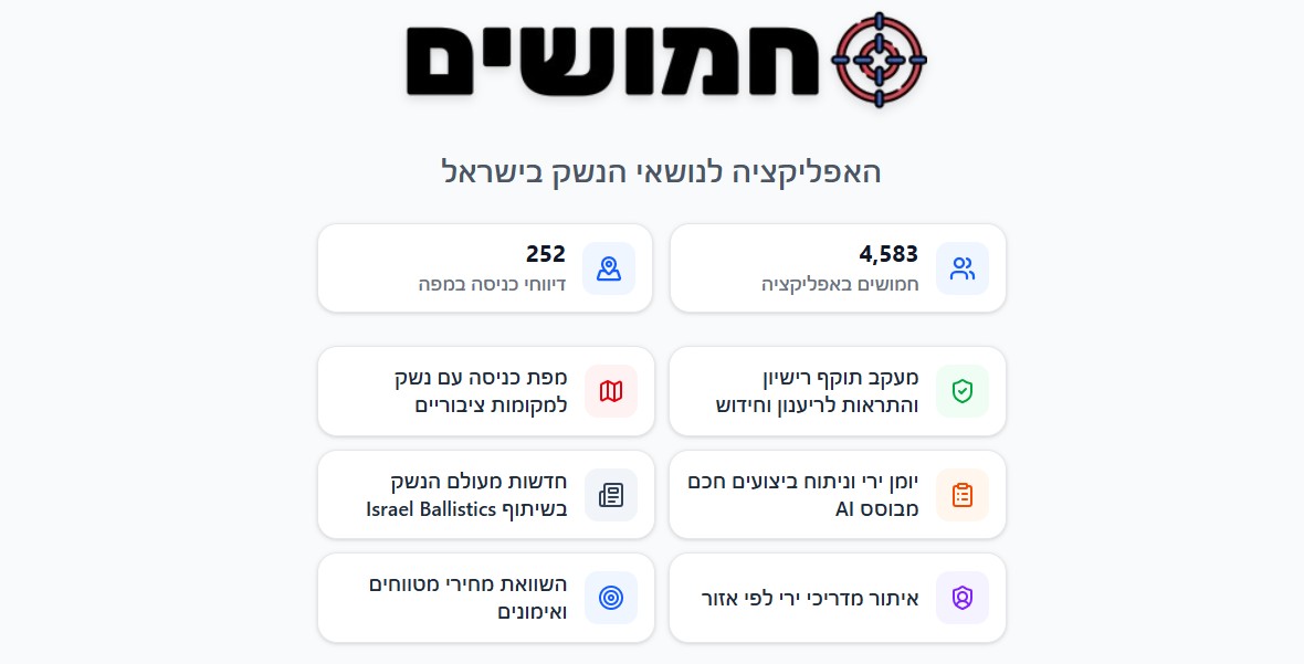 אפליקציית חמושים